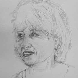 Взгляд . Зарисовка