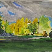 Осенняя акварель