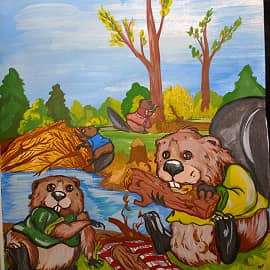 Все бобры добры для своих бобрят