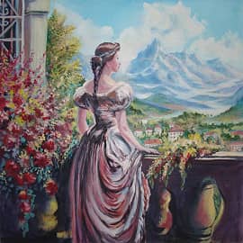 Девушка в ожидании.