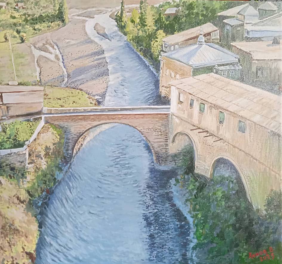 Зодчий арочный мост Идриса