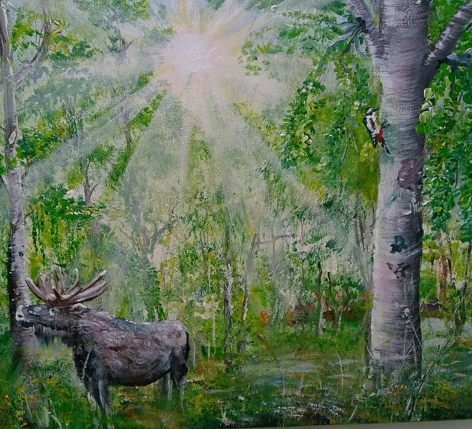 Утро в лесу