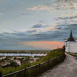 Летний вечер в Тобольске