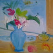 Свободная копия Сезана "Голубая ваза"