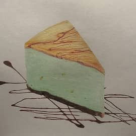 Фисташковый чизкейк