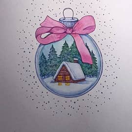 Новогодний шарик