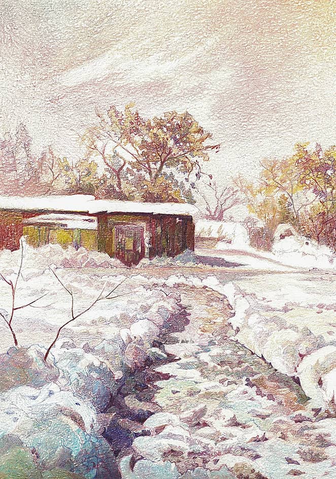 Зимний день