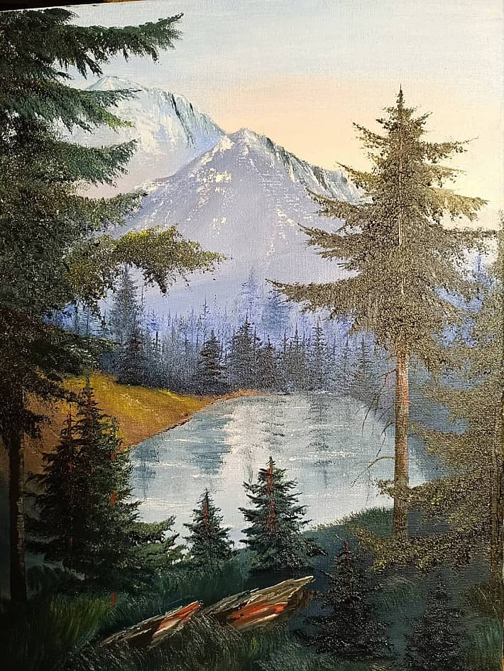 Горное озеро