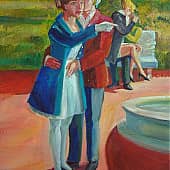 Les amoureaux. Дорогой, пойдём туда!