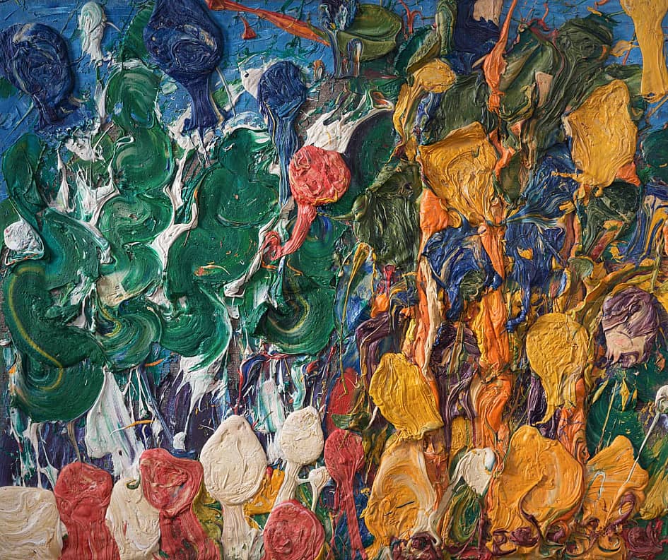 Картина Путеводная нить Абстрактный пейзаж Екатерина Лебедева художник