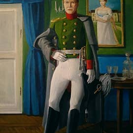 Автопортрет Театральный костюм.