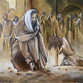 Иисус Христос и Мария