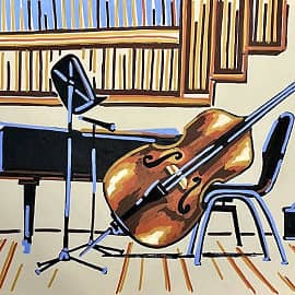 Контрабас. Скетч.