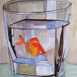 Стакан с сюрпризом