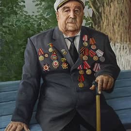 Ветеран ВОВ Калашников А.И.