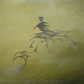 Велосипедистка  The Cyclist Woman