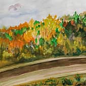 Осенняя дорога