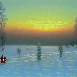 Картина "На праздник"