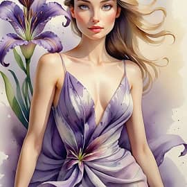 Картина "Лилия"