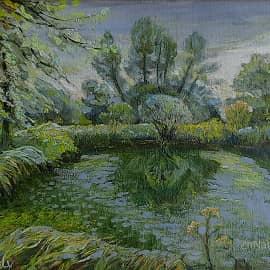 Прудик у святого источника Тихону Задонскому. Серия "Паломнические поездки" ZhNataly