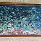 Не спрыгнуть (3), художник Светлана Стафиевская