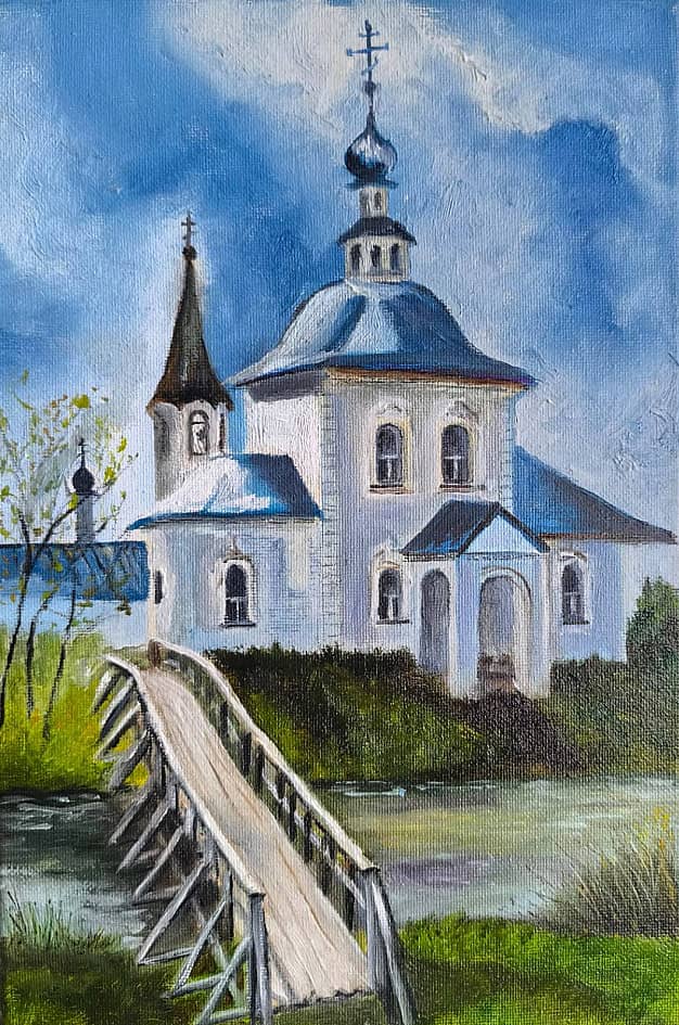 Суздаль. Церковь Богоявления Господня.