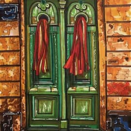 Дверь. Скетч.