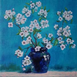 Цветы яблони