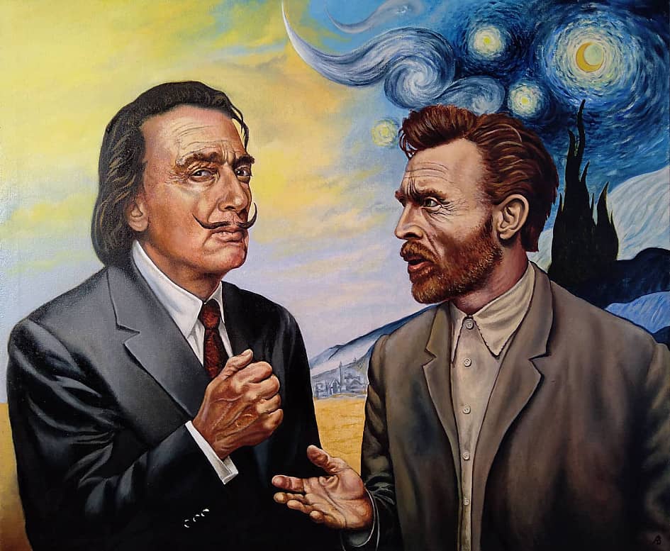 Беседа Дали и Ван Гога  The Conversation between Dali and Van Gogh