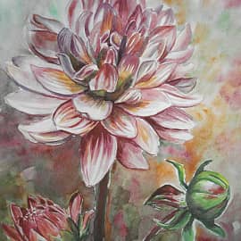 Распустился.