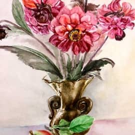 Георгины из нашего сада