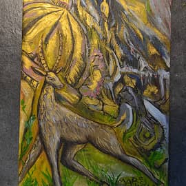 Золотая антилопа. #Marskolla