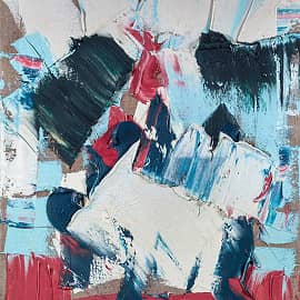 Картина Зимний период Современная живопись маслом Екатерина Лебедева художник