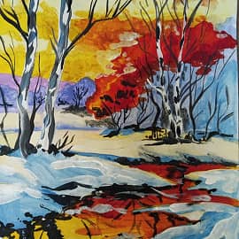 "Зимнее отражение"