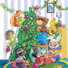 С Новым годом Поздравительная открытка