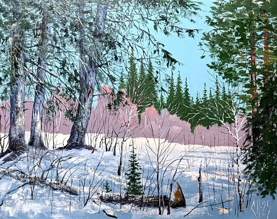 Март. Окрестности Бояркероса