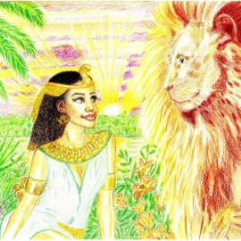 Царица и лев