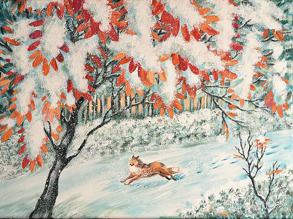 Первый снег.