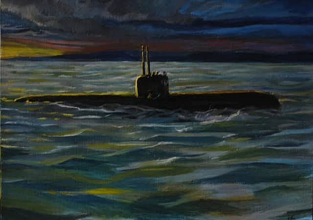 Где-то на севере. АПЛ в походе.