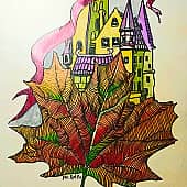 листья жгут