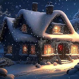 Дом в Новогоднюю ночь НС