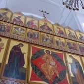 Иконостас Варлаамо-Хутынского монастыря в Великом Новгороде. (4), художник Игорь Юрьевич Дрождин