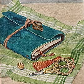 Дневник и ножнички