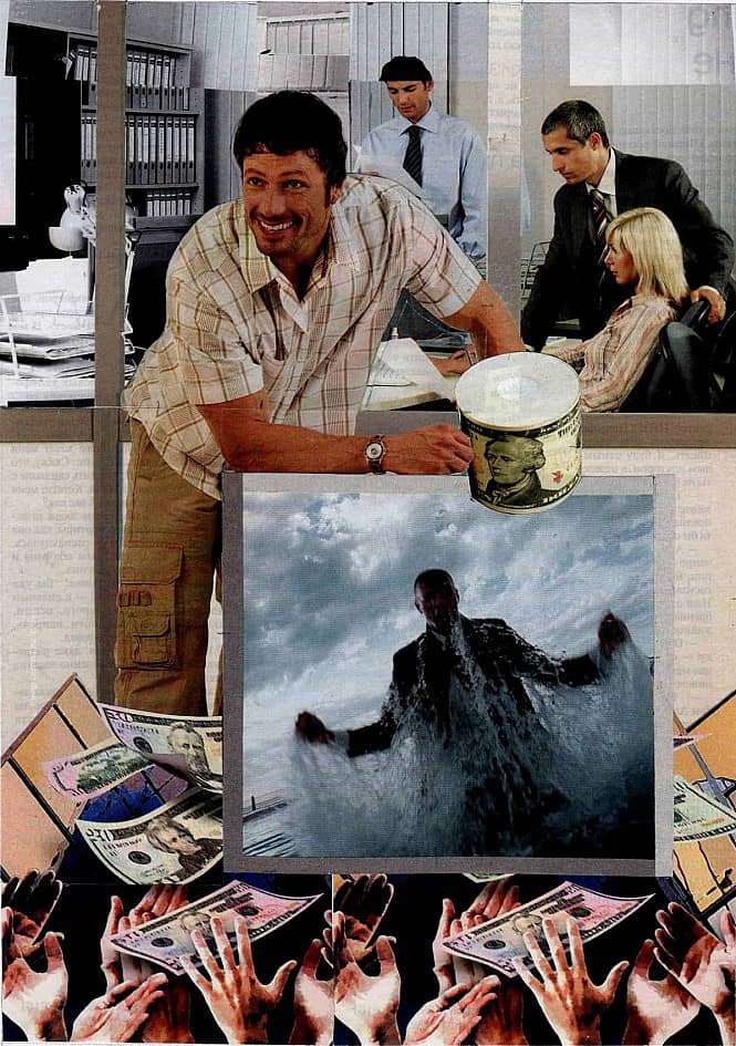 Эврика и гранты. Коллаж.