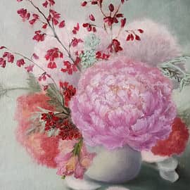 Букет в нежных тонах.