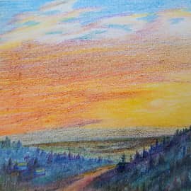 Утро в горах