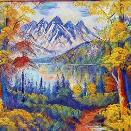 Горное озеро-2