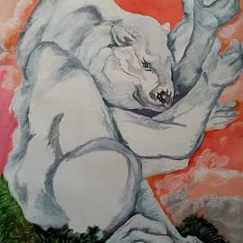 Веселящийся великан- медведь Кочатка