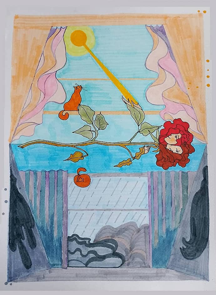 Быть или не быть? (Рисунок-настроение)