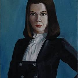 Кристин Деларош (работа по фото)